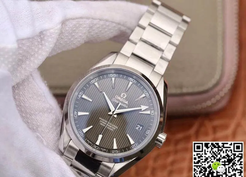 Omega Seamaster Aqua Terra 150M 231.10.42.21.02.002 VS Factory 1:1 Best Edition Replica Watch Swiss ETA8500 Grey Textured Dial